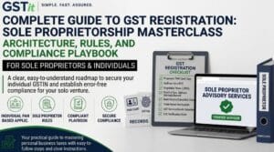 Read more about the article GST Registration for Sole Proprietorship